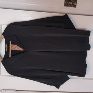 Black 3/4 Sleeve Blouse/Top